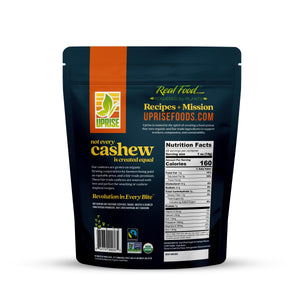 Certified Fair Trade Organic Whole Cashews (3 lb) - Uprise Foods