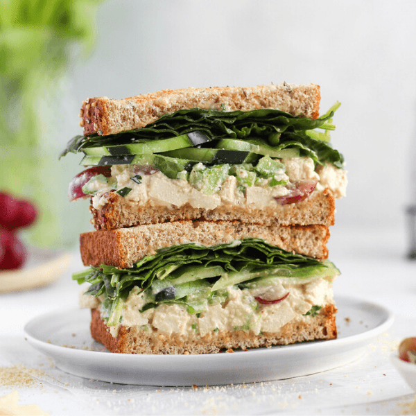 Vegan Chick'n Salad Sandwich - Uprise Foods