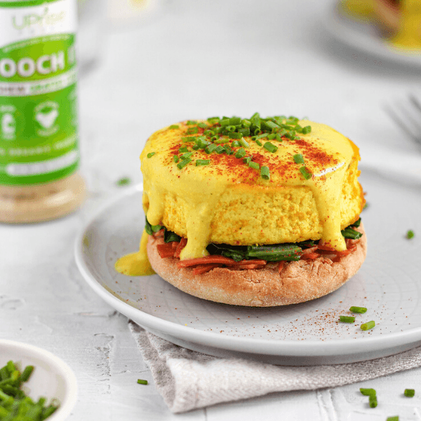 Vegan Eggs Benedict - Uprise Foods