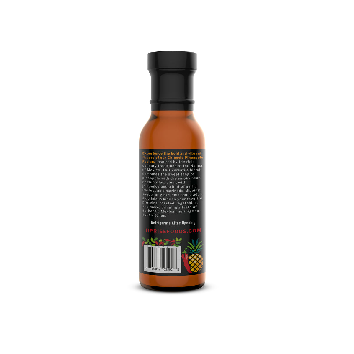 Chipotle Pineapple Fusion (Case of 12) | Organic Dipping Sauce + Marinade