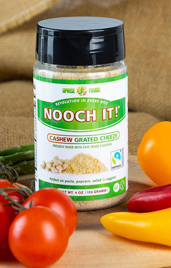 Nooch it cashew grated cheese